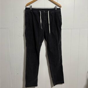 Men's Vuori Corduroy Pants Size XL Black
